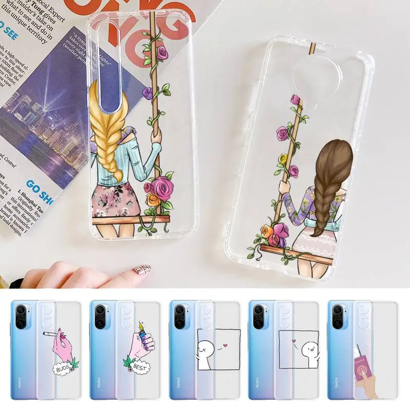 We will always be best friends BFF Phone Case For Xiaomi 10t pro 11 Note10lite Redmi 5plus 7A 8 K20pro 9A Note 9 Pro Max s 10
We will always be best friends BFF Phone Case For Xiaomi 10t pro 11 Note10lite Redmi 5plus 7A 8 K20pro 9A Note 9 Pro Max s 10