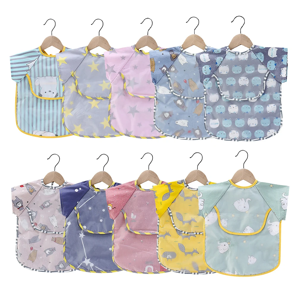 Cotton Baby Bibs Waterproof Infant Eating Drawing Sleeveless Baby Bandana Bibs Cute Baby Bib Meal Burp Eva Children Cloths 0-3
Cotton Baby Bibs Waterproof Infant Eating Drawing Sleeveless Baby Bandana Bibs Cute Baby Bib Meal Burp Eva Children Cloths 0-3