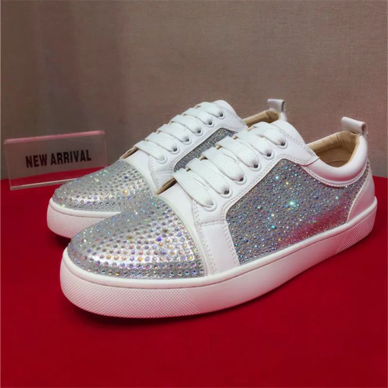 Fashion Luxury Designer Women's Shoes Crystal Rivet Anti Wolf Unisex Casual Shoes Spring Autumn New Couple Handmade Men's Flats
Fashion Luxury Designer Women's Shoes Crystal Rivet Anti Wolf Unisex Casual Shoes Spring Autumn New Couple Handmade Men's Flats