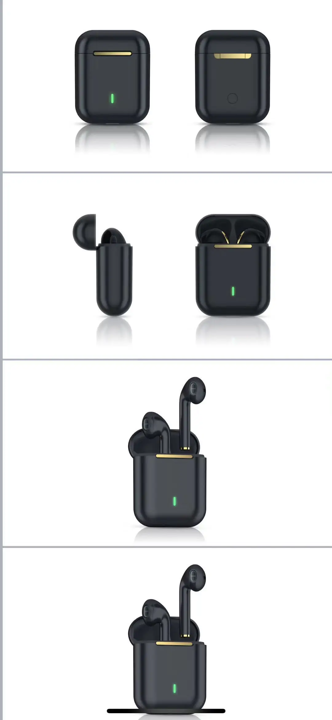 High Quality True Stereo Wireless Earbuds 5.0 Wireless Earphones J18 TWS BT 5.0 Earphones
High Quality True Stereo Wireless Earbuds 5.0 Wireless Earphones J18 TWS BT 5.0 Earphones