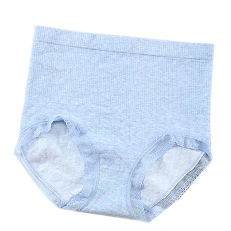 Seamless Cotton High-Waist Seamless Aben Lace Edge Breathable Ladies Briefs One Size
Seamless Cotton High-Waist Seamless Aben Lace Edge Breathable Ladies Briefs One Size