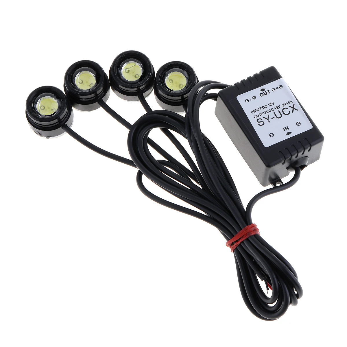 4 x 1.5W 6000K Strobe Flash Eagle Eye LEDs Universal Car Daytime Running Light LED Car Backup Light Wireless Remote For Car SUV
4 x 1.5W 6000K Strobe Flash Eagle Eye LEDs Universal Car Daytime Running Light LED Car Backup Light Wireless Remote For Car SUV