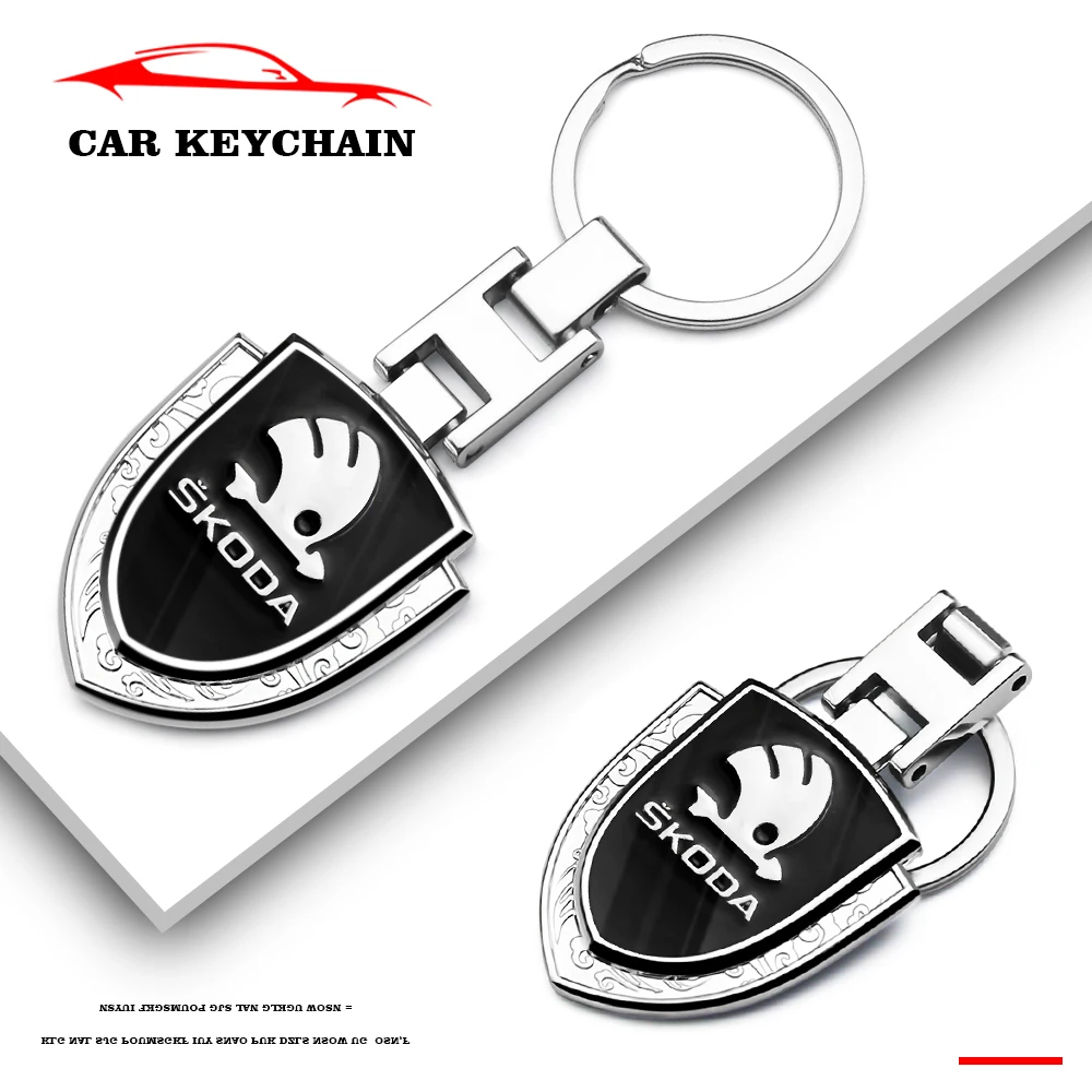 1Pcs Anti-Lost Car Key Rings Zinc Alloy Emblem Keychain Creative Gifts For Skoda Octavia A2 A5 Fabia Rapid Superb Yeti Roomster 
1Pcs Anti-Lost Car Key Rings Zinc Alloy Emblem Keychain Creative Gifts For Skoda Octavia A2 A5 Fabia Rapid Superb Yeti Roomster