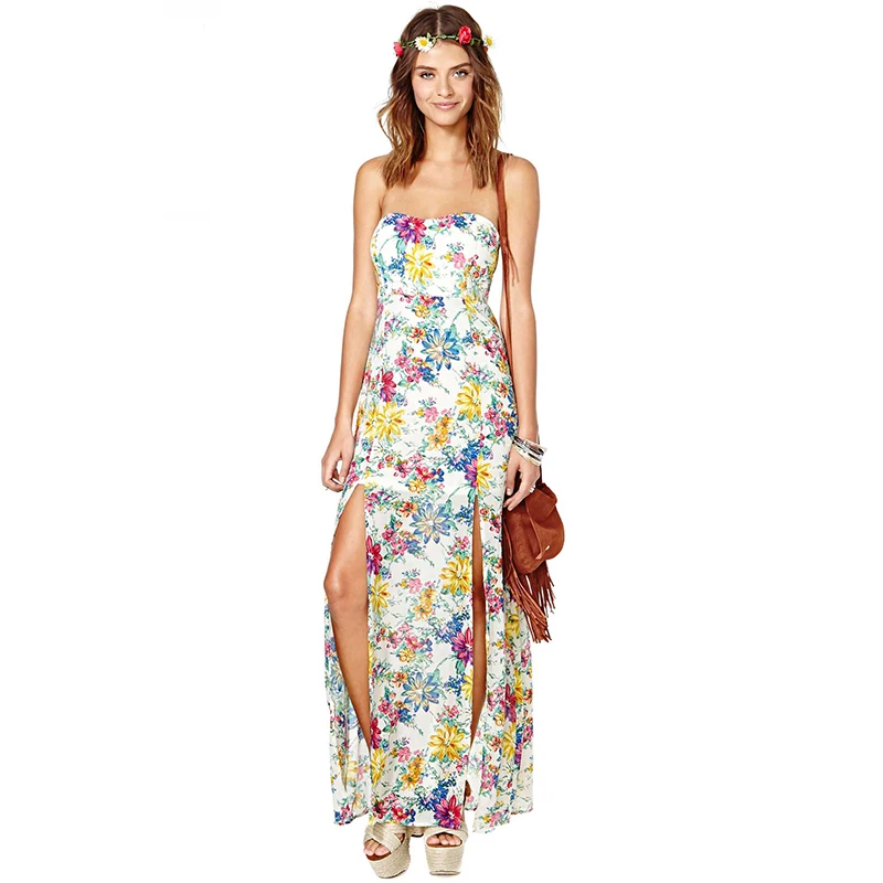 Sweet Summer Bohemian Idyllic Small Flower High Waist Front Double Split Bra Dress
Sweet Summer Bohemian Idyllic Small Flower High Waist Front Double Split Bra Dress