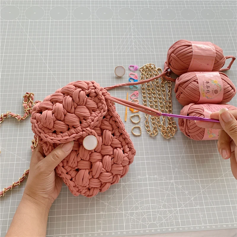 Simple Knitting Material Set for Phone Coin One Shoulder Bag Handbag DIY 1pc 2pcs 3pcs 5pcs 8pcs 10pcs Handmade 0794
Simple Knitting Material Set for Phone Coin One Shoulder Bag Handbag DIY 1pc 2pcs 3pcs 5pcs 8pcs 10pcs Handmade 0794
