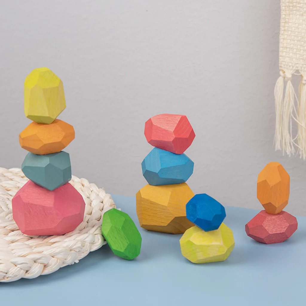 Wooden Stone for kids Building Block Creative toy Stacking Game Rainbow Toy Children Birthday Gift Rainbow Building Blocks Toys
Wooden Stone for kids Building Block Creative toy Stacking Game Rainbow Toy Children Birthday Gift Rainbow Building Blocks Toys