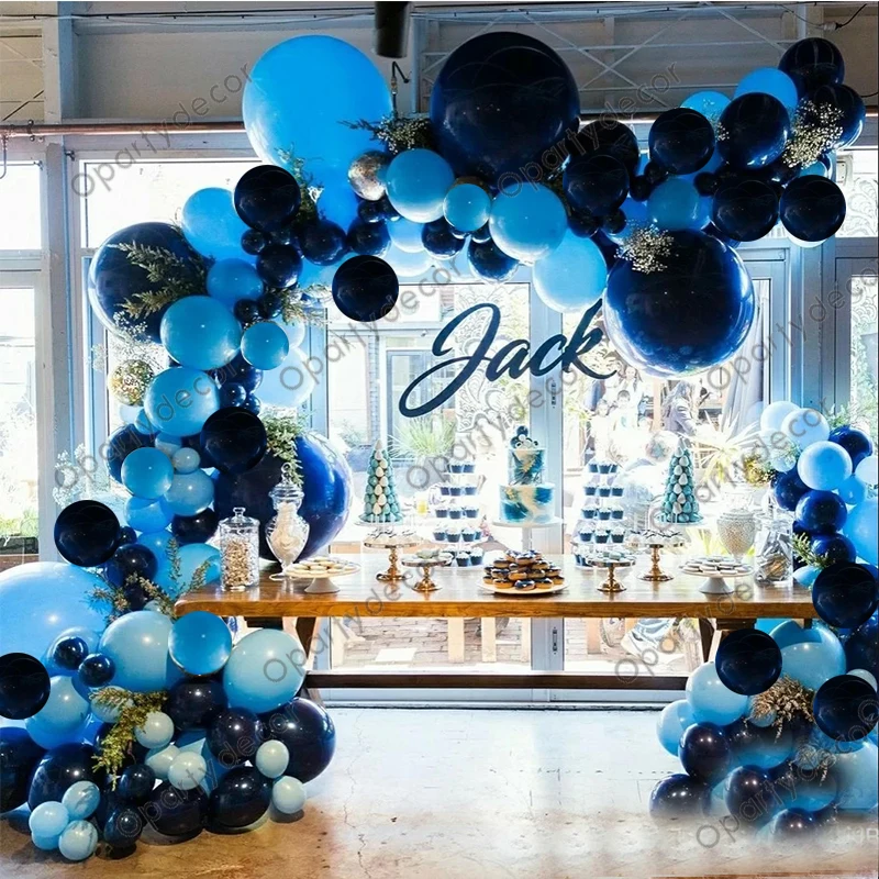 155pcs Ink Blue Balloon Arch Garland Latex Globos Adult Kids Happy Birthday Birthday Party Decorations Wedding Decor Baby Shower
155pcs Ink Blue Balloon Arch Garland Latex Globos Adult Kids Happy Birthday Birthday Party Decorations Wedding Decor Baby Shower