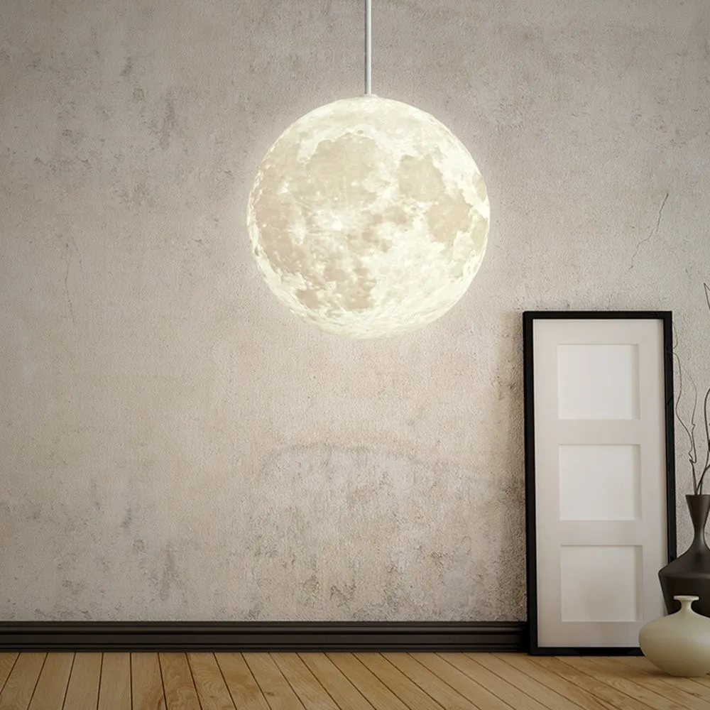 3D Print Pendant Lights Novelty Creative Moon Atmosphere Night Light Lamp Restaurant/Bar Hanging Lighting
3D Print Pendant Lights Novelty Creative Moon Atmosphere Night Light Lamp Restaurant/Bar Hanging Lighting