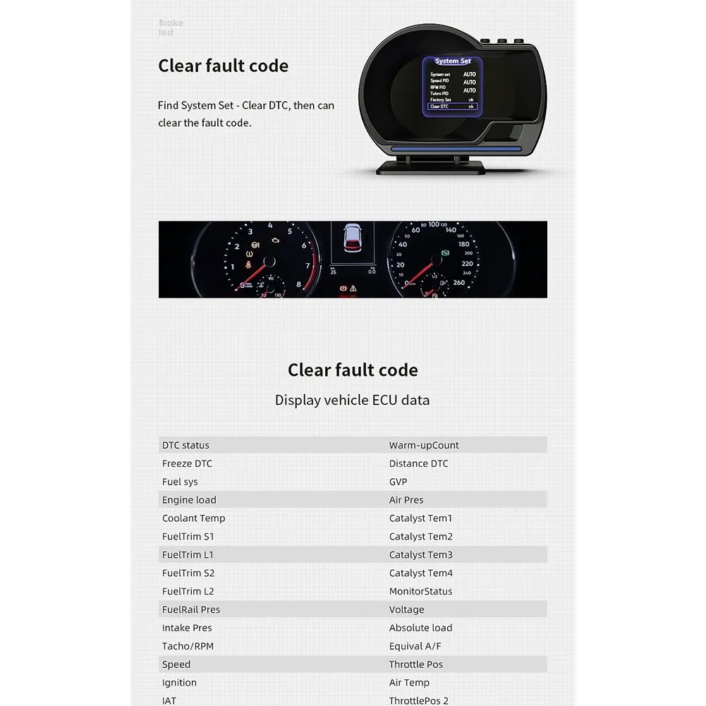 Автомобильный прибор для измерения скорости HUD OBD2 + GPS, прибор с двойной системой, цифровой прибор для измерения скорости, автомобильные аксе...
Автомобильный прибор для измерения скорости HUD OBD2 + GPS, прибор с двойной системой, цифровой прибор для измерения скорости, автомобильные аксе...