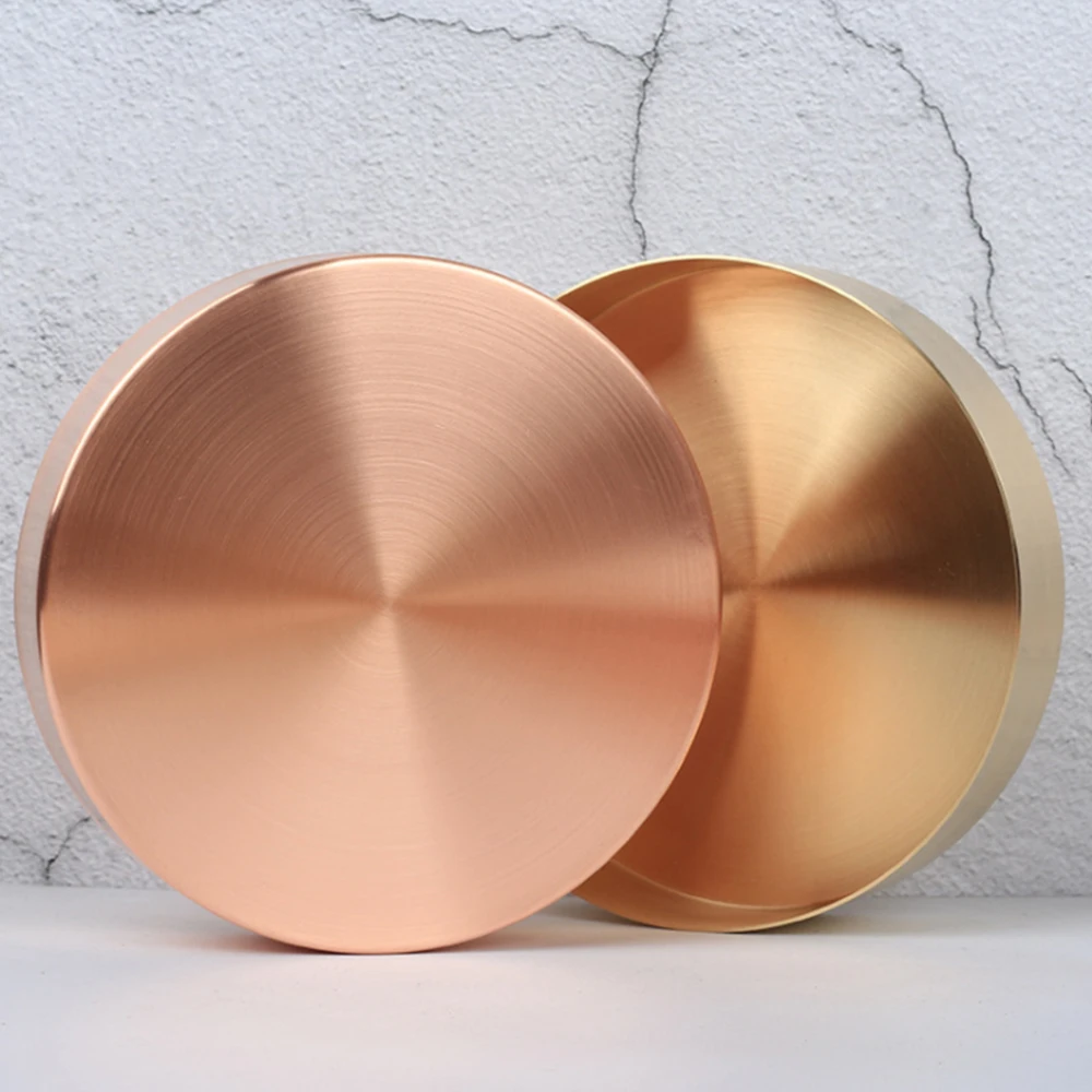 Copper Round Storage Tray Desk Dishes Home Decor Metal Organizer Small Object Rose Gold Jewelry bandeja para tortas trays wooden
Copper Round Storage Tray Desk Dishes Home Decor Metal Organizer Small Object Rose Gold Jewelry bandeja para tortas trays wooden