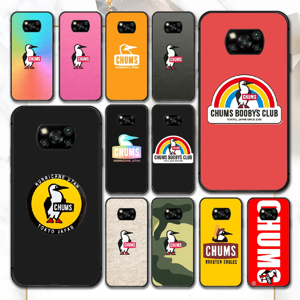 Fashion Trend Brand Chums Phone Case For Xiaomi Mi Note 10 A3 9 MAX 3 A2 8 9 Lite Pro Ultra black Funda Soft Bumper Silicone
Fashion Trend Brand Chums Phone Case For Xiaomi Mi Note 10 A3 9 MAX 3 A2 8 9 Lite Pro Ultra black Funda Soft Bumper Silicone