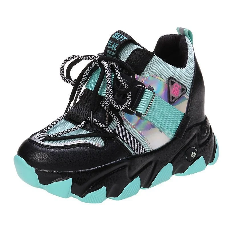 Women Platform Chunky Sneakers Brand Designers Fashion Lacing Casual Shoes Woman Tennis Basket Female 8cm Vulcanized Shoes 2020
Women Platform Chunky Sneakers Brand Designers Fashion Lacing Casual Shoes Woman Tennis Basket Female 8cm Vulcanized Shoes 2020