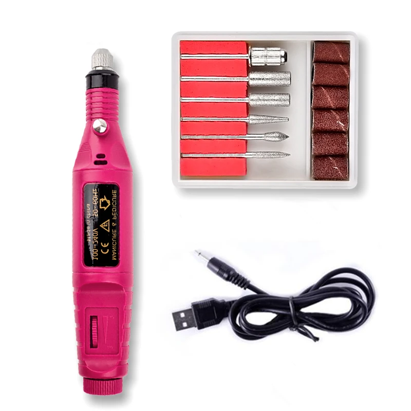 Allnewelook Electric Nail Drill Machine Manicure Machine Pedicure Drill Set Nail File Nail Drill with Bits Home Manicure Tools
Allnewelook Electric Nail Drill Machine Manicure Machine Pedicure Drill Set Nail File Nail Drill with Bits Home Manicure Tools