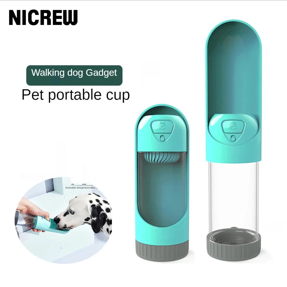 NICREW Pet Drinking Fountain Outdoor Drinking Cup with Activated Carbon Filter Portable Pet Drink Bottle For Small Large Dogs
NICREW Pet Drinking Fountain Outdoor Drinking Cup with Activated Carbon Filter Portable Pet Drink Bottle For Small Large Dogs