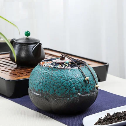 Tea Pot Ceramic Sealed Tank Tea Storage Tank Tea Pot Small Large Mousehold Tea Bucket Tea Pot
Tea Pot Ceramic Sealed Tank Tea Storage Tank Tea Pot Small Large Mousehold Tea Bucket Tea Pot