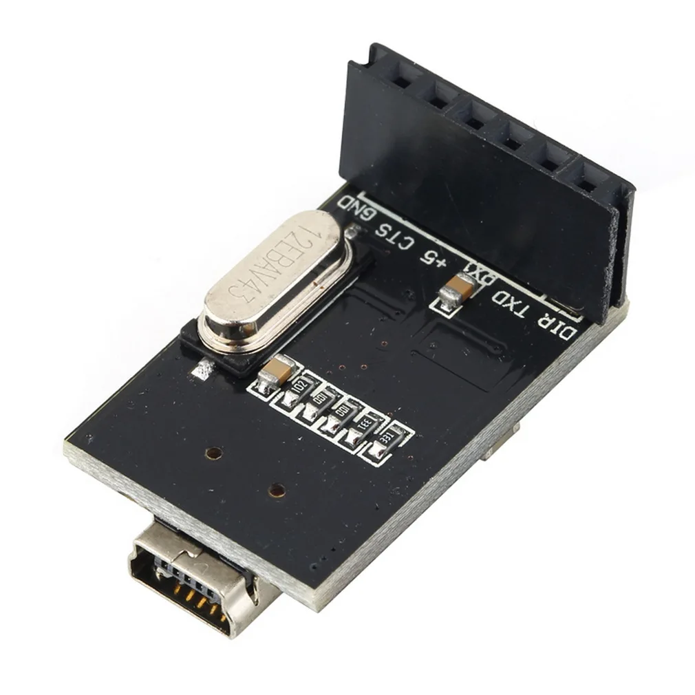 

Hot! FTDI Basic Breakout USB-TTL 6 PIN 5V Module Fio/Pro/RGB/Lilypad Program Downloader For Arduino MWC MultiWii (Mini USB) New