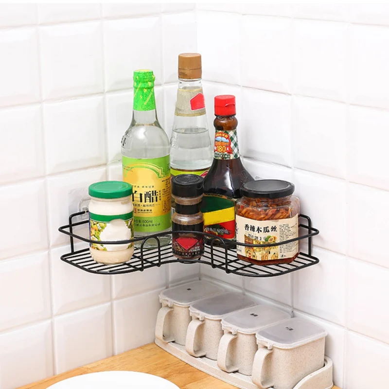 Wall Mounted Free Punch Storage Shelves Rack Wall Shelf Hooks For Bathroom Kitchen Shower Shelf
Wall Mounted Free Punch Storage Shelves Rack Wall Shelf Hooks For Bathroom Kitchen Shower Shelf
