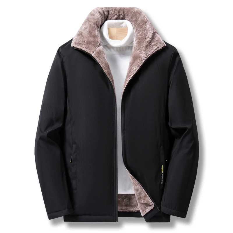Men's jacket, wool, warm, thick trench coat, high quality fur collar coat, fashionable winter men's coat
Men's jacket, wool, warm, thick trench coat, high quality fur collar coat, fashionable winter men's coat