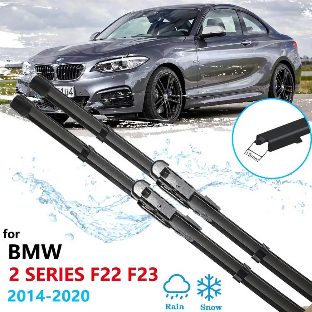 Car Wiper Blades for BMW 2 Series F22 F23 2014~2020 Windscreen Wipers 218i 220i 228i 230i M235i M240i 218d 220d 22d M235i M240i
Car Wiper Blades for BMW 2 Series F22 F23 2014~2020 Windscreen Wipers 218i 220i 228i 230i M235i M240i 218d 220d 22d M235i M240i