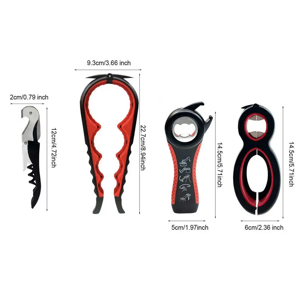 Multifunctional Can Openers Wine Corkscrew Convenient Bottle Opening Tools Professional Effortless Openers Kitchen Useful Tools
Multifunctional Can Openers Wine Corkscrew Convenient Bottle Opening Tools Professional Effortless Openers Kitchen Useful Tools