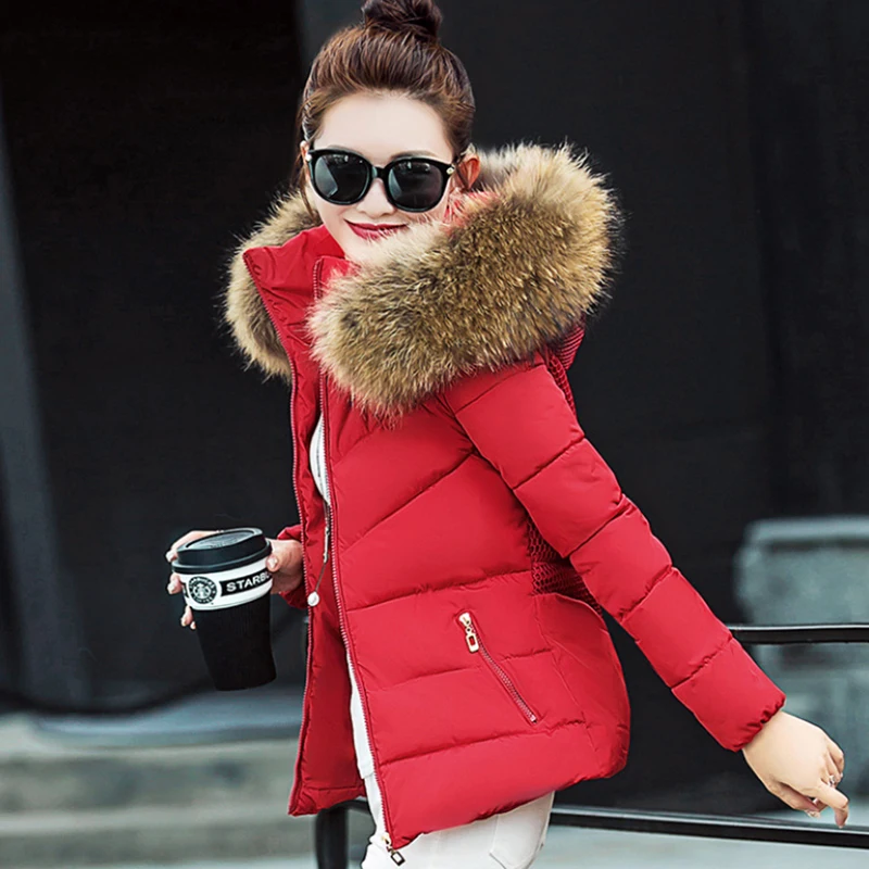 2019 Slim Black Thick Female Winter Jackets Fashion Wool Hooded Lady Cotton Coats Warm Outwear Short Tops Zipper Womens Coat
2019 Slim Black Thick Female Winter Jackets Fashion Wool Hooded Lady Cotton Coats Warm Outwear Short Tops Zipper Womens Coat