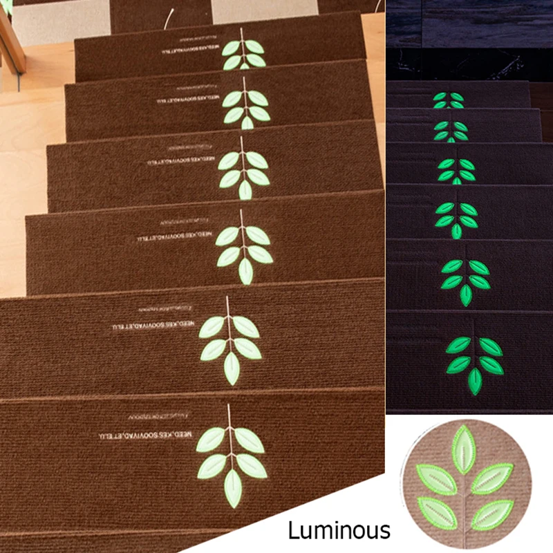5/14pcs Luminous Soft Stair Stepping Mat Glow in NIght Stairway Floor Rug Carpet Self-Adhesive Anti-Slip Stair Carpet Treads Rug
5/14pcs Luminous Soft Stair Stepping Mat Glow in NIght Stairway Floor Rug Carpet Self-Adhesive Anti-Slip Stair Carpet Treads Rug