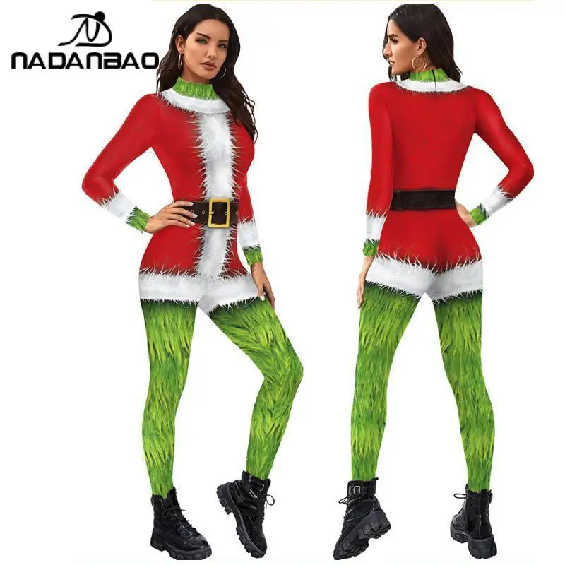 NADANBAO The Animation Cartoon Character Cos Christmas Playsuit Women Fashion Skinny Long Sleeves Rompers Men Xmas Party Giifts
NADANBAO The Animation Cartoon Character Cos Christmas Playsuit Women Fashion Skinny Long Sleeves Rompers Men Xmas Party Giifts