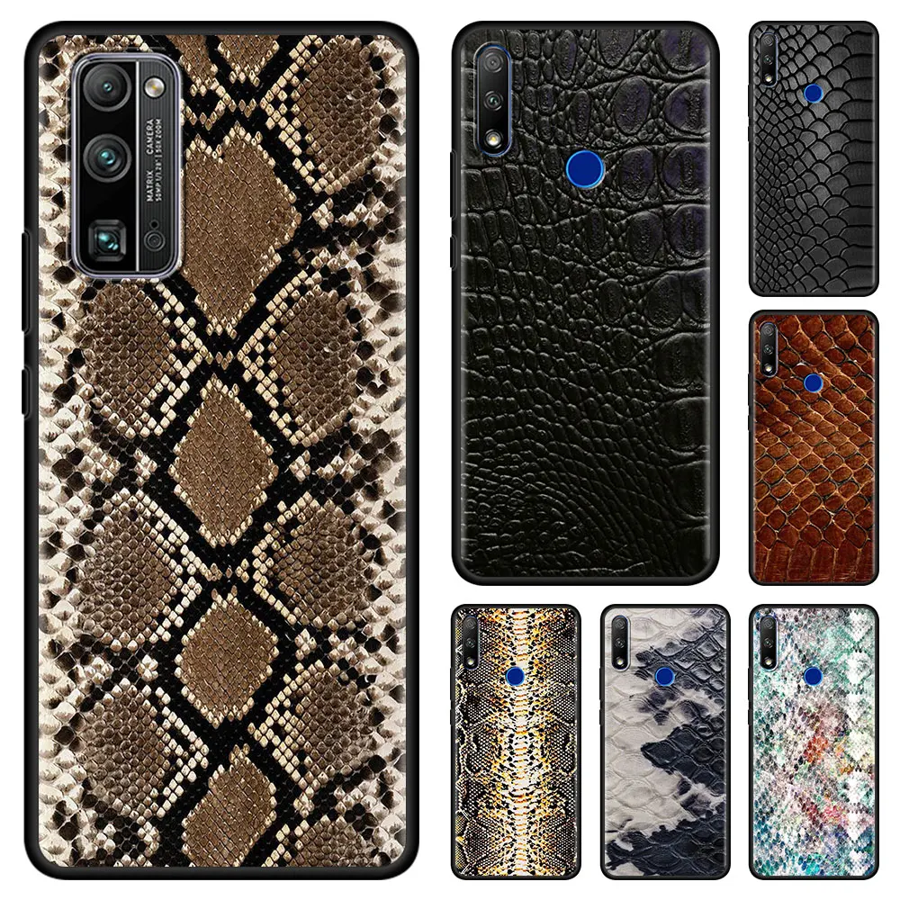 Snake Skin Silicone Phone Case for Honor 8X 8S 9S 9C 9A 9X Lite Play 9A Cases Honor 10 20 20e 20s 30i 50 Pro Coque Cover Shell
Snake Skin Silicone Phone Case for Honor 8X 8S 9S 9C 9A 9X Lite Play 9A Cases Honor 10 20 20e 20s 30i 50 Pro Coque Cover Shell