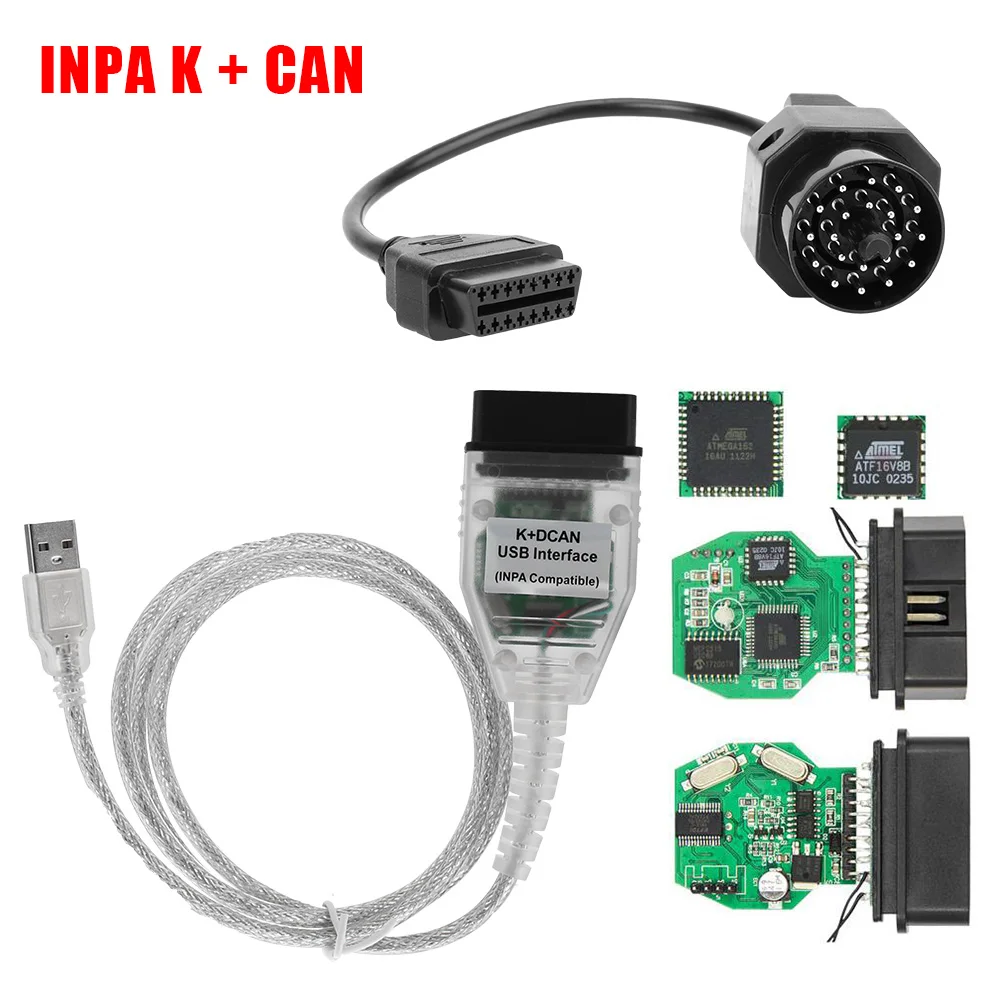 Автомобильный сканер OBD2, диагностический инструмент INPA K + кабель DCAN Switch FTDI FT232RL, поддержка аксессуаров для BMW E60 E70 E80 X1 X5 1998-2013
Автомобильный сканер OBD2, диагностический инструмент INPA K + кабель DCAN Switch FTDI FT232RL, поддержка аксессуаров для BMW E60 E70 E80 X1 X5 1998-2013