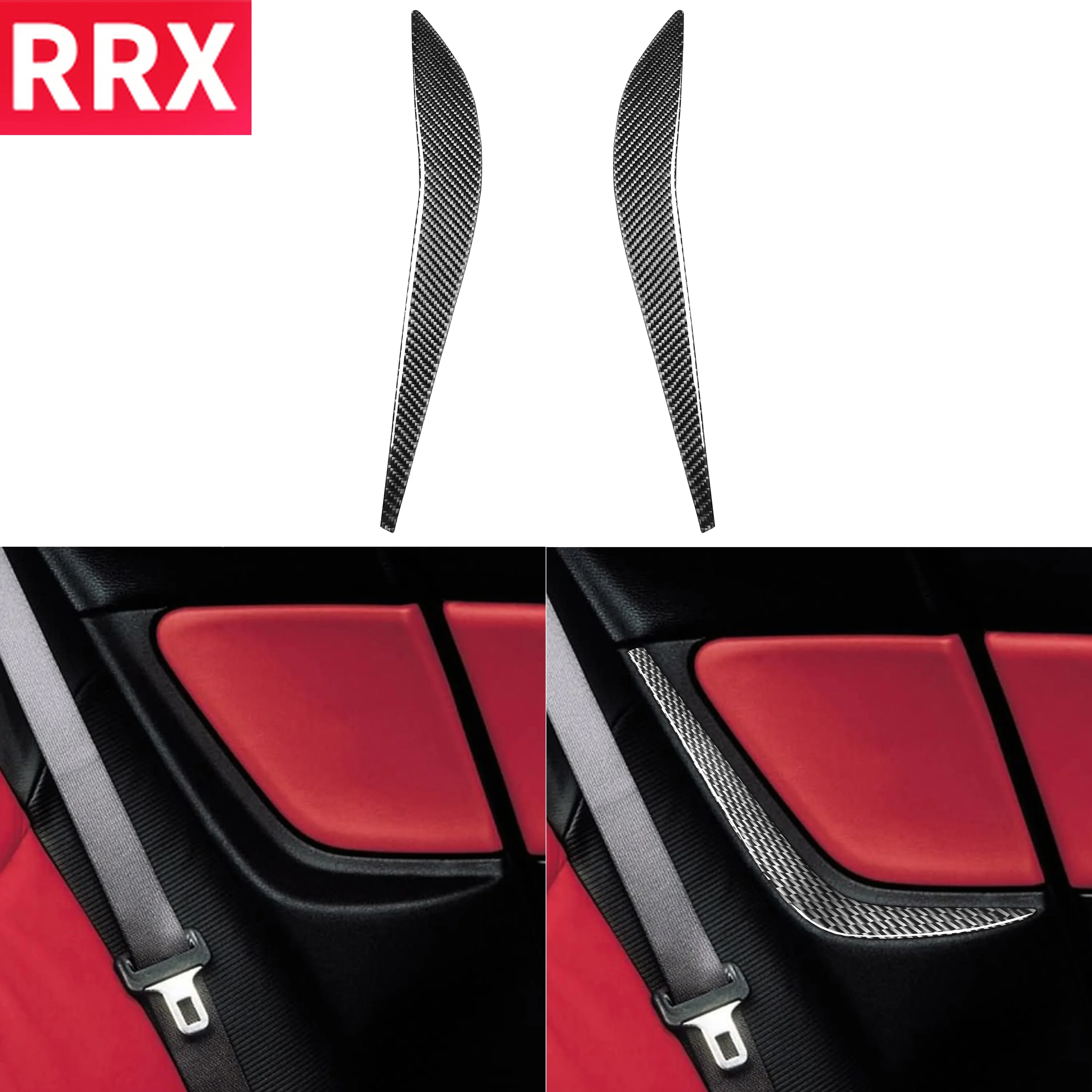 RRX For Mazda RX-8 RX8 SE3P JM1FE 2004-2008 Accessories Both Side Rear Seat Panel Trim Carbon Fiber Modified Interior Sticker
RRX For Mazda RX-8 RX8 SE3P JM1FE 2004-2008 Accessories Both Side Rear Seat Panel Trim Carbon Fiber Modified Interior Sticker