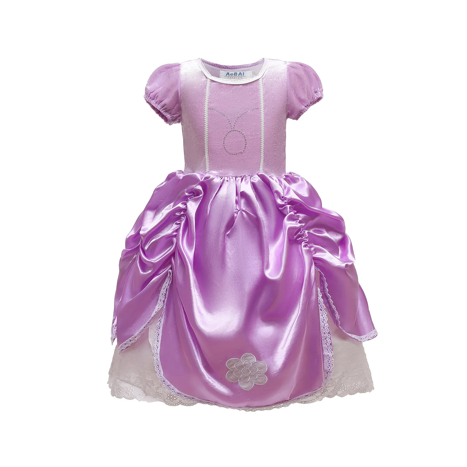 Girls Princess Sofia Dress Cosplay Costume Kids Sequins Layered Deluxe Gown Child Carnival Halloween Party Fancy Dress up Sophia
Girls Princess Sofia Dress Cosplay Costume Kids Sequins Layered Deluxe Gown Child Carnival Halloween Party Fancy Dress up Sophia