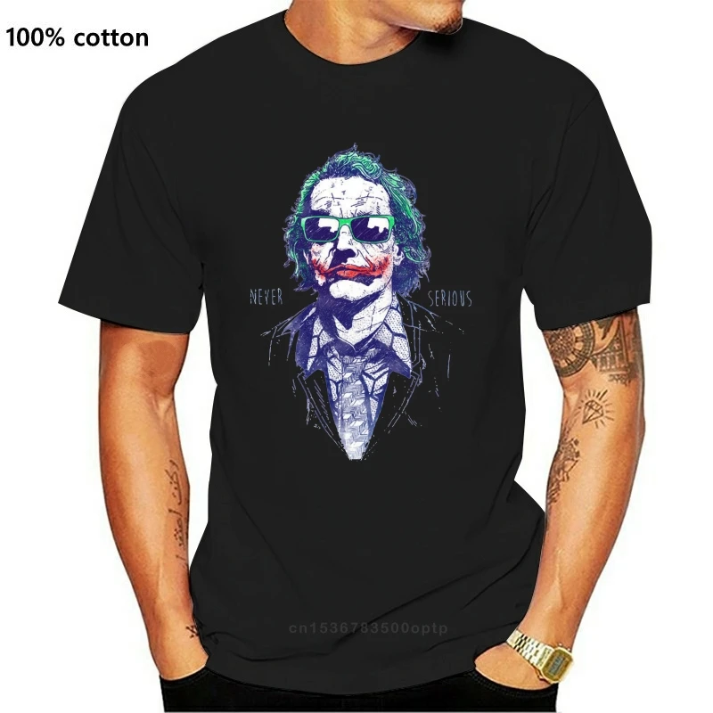 Joker Never Serious T-Shirt, Heath Ledger Tee, Men'S Women'S All Sizes Streetwear Tee Shirt
Joker Never Serious T-Shirt, Heath Ledger Tee, Men'S Women'S All Sizes Streetwear Tee Shirt