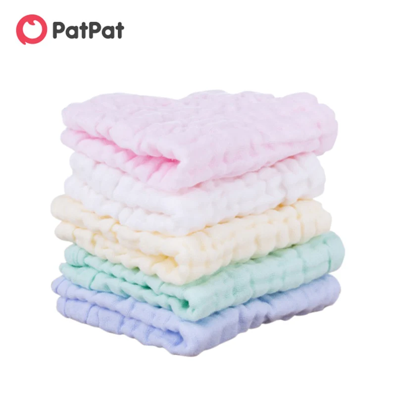 PatPat 5-pack Six-layer Baby Cotton Towels Baby Toddler Gear Baby Accessories Bath Cotton Baby Care
PatPat 5-pack Six-layer Baby Cotton Towels Baby Toddler Gear Baby Accessories Bath Cotton Baby Care