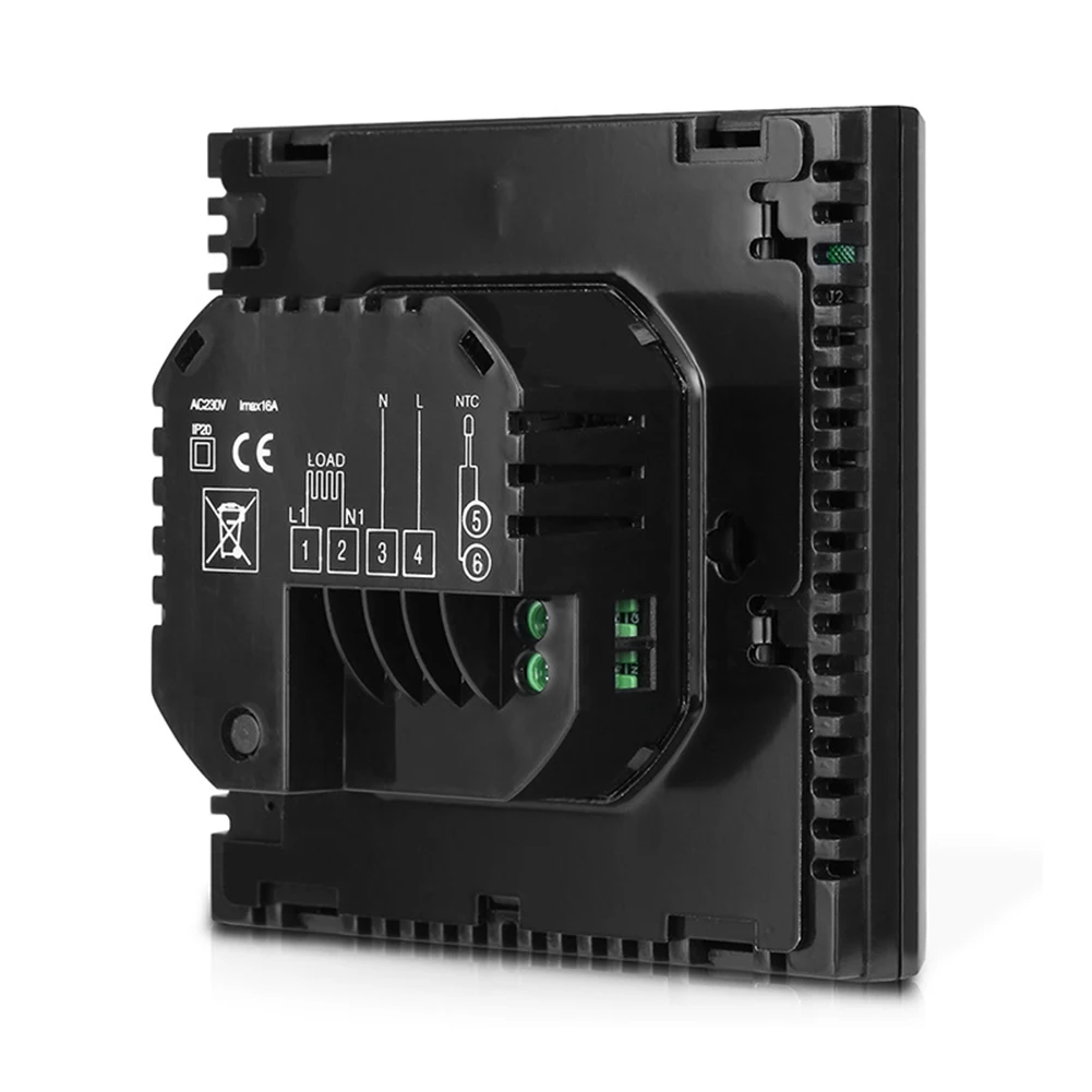 5-95℃ AC200-240V LCD Touch Screen Thermostat Floor Heating System Temperature Regulator
5-95℃ AC200-240V LCD Touch Screen Thermostat Floor Heating System Temperature Regulator