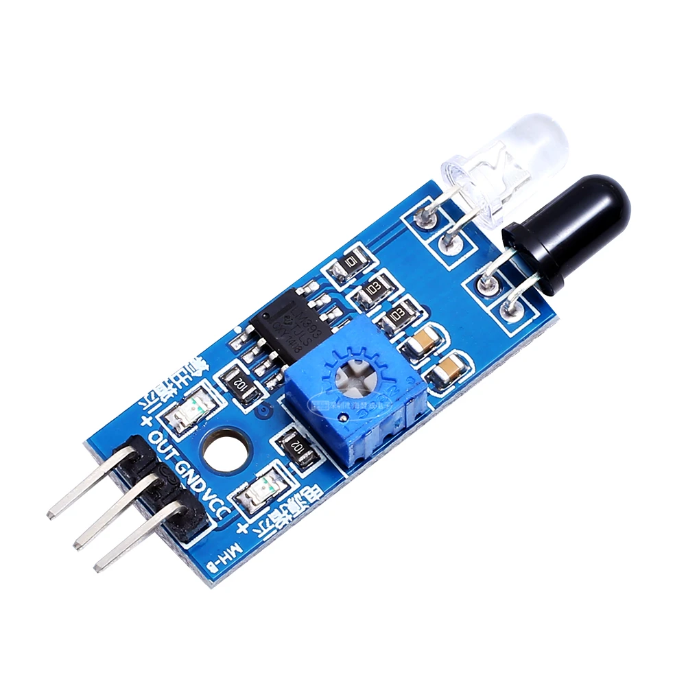 Infrared barrier module / trolley sensor / black and white line recognition distance adjustable photoelectric switch
Infrared barrier module / trolley sensor / black and white line recognition distance adjustable photoelectric switch