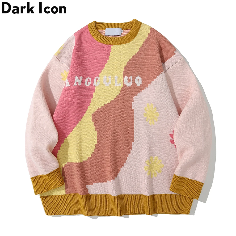Dark Icon Color Block Men's Sweater Autumn Pullover Knitwear Sweaters Man 2 Colors
Dark Icon Color Block Men's Sweater Autumn Pullover Knitwear Sweaters Man 2 Colors