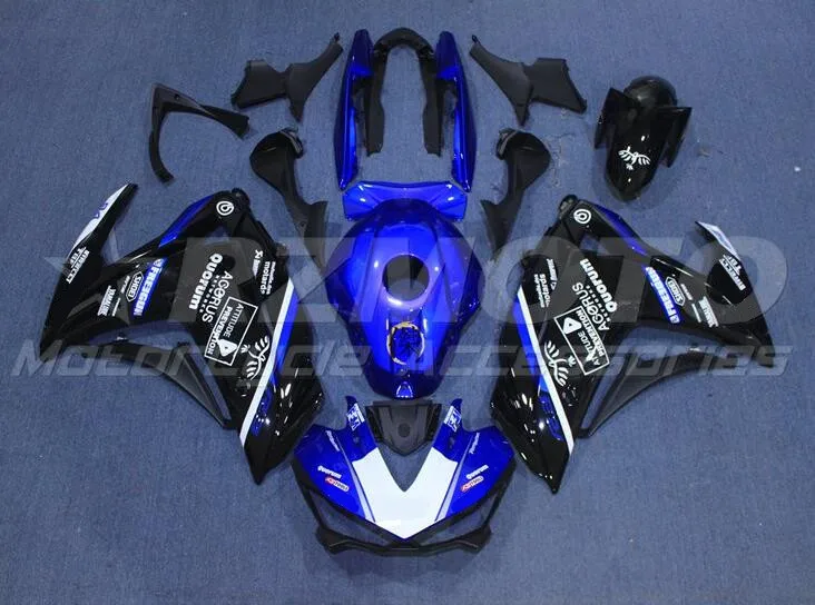 Комплект обтекателей из АБС-пластика высокого качества, подходит для YAMAHA YZF- R3 R25 2015 2016 2017 2018 15 16 17 18, комплект обтекателей черного и синего цве...
Комплект обтекателей из АБС-пластика высокого качества, подходит для YAMAHA YZF- R3 R25 2015 2016 2017 2018 15 16 17 18, комплект обтекателей черного и синего цве...