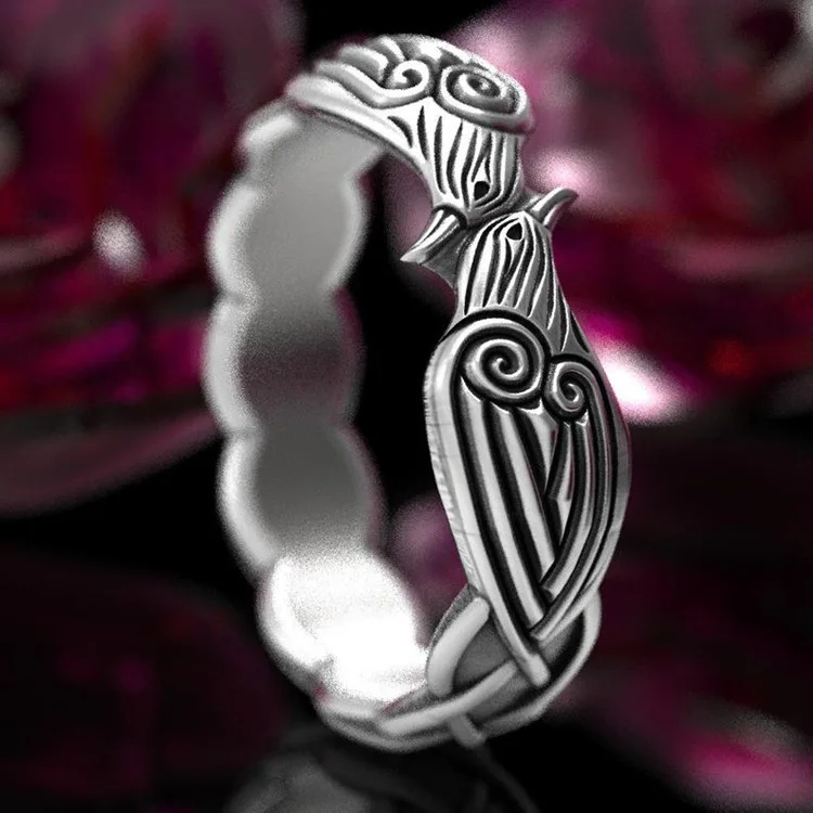 MFY Vintage Band Ring For Women Silver Color Engagement Wedding Ring Amulet Party Jewelry
MFY Vintage Band Ring For Women Silver Color Engagement Wedding Ring Amulet Party Jewelry