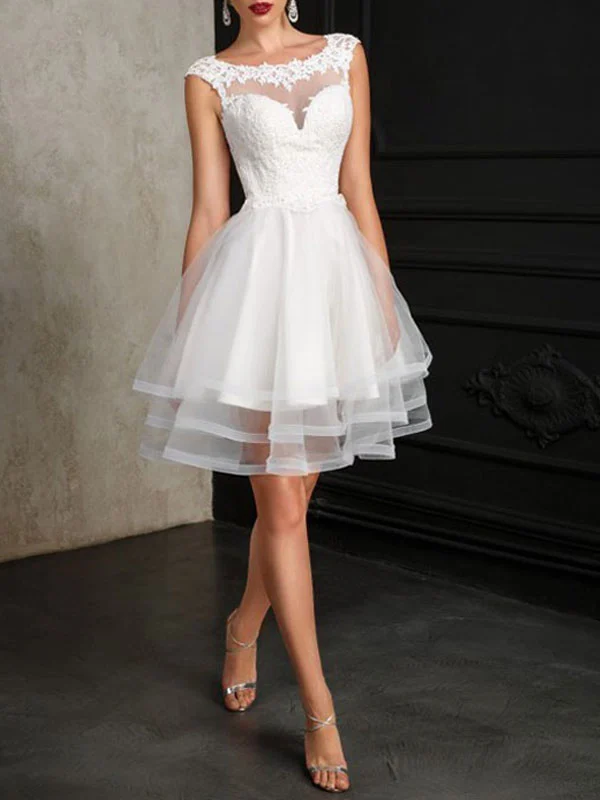 Short Vestido De Noiva Wedding Dresses A-line Cap Sleeves Tulle Applique Tiered Beach Boho Dubai Arabic Wedding Gown Bridal
Short Vestido De Noiva Wedding Dresses A-line Cap Sleeves Tulle Applique Tiered Beach Boho Dubai Arabic Wedding Gown Bridal