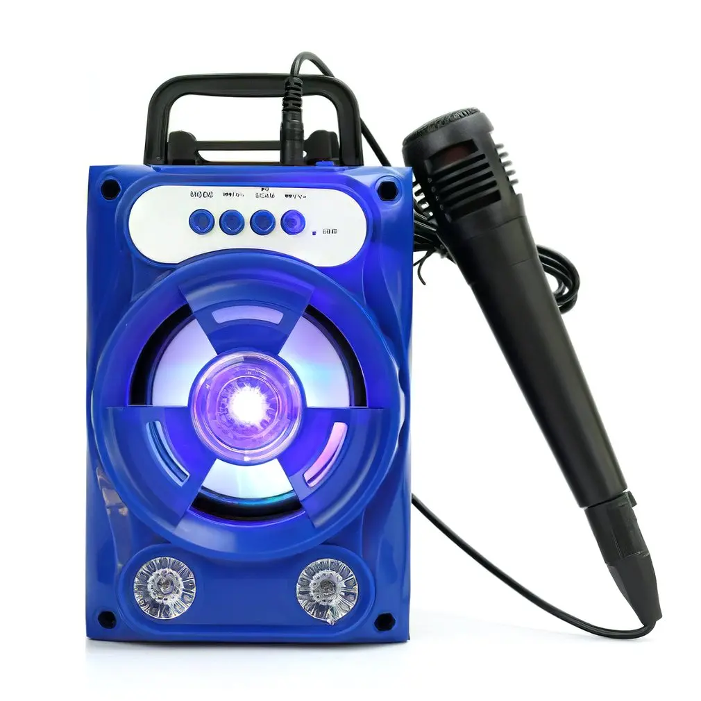 Large Size Speaker Wireless Sound System Bass Stereo Portable Size LED Light Speakers With Handle Subwoofer
Large Size Speaker Wireless Sound System Bass Stereo Portable Size LED Light Speakers With Handle Subwoofer