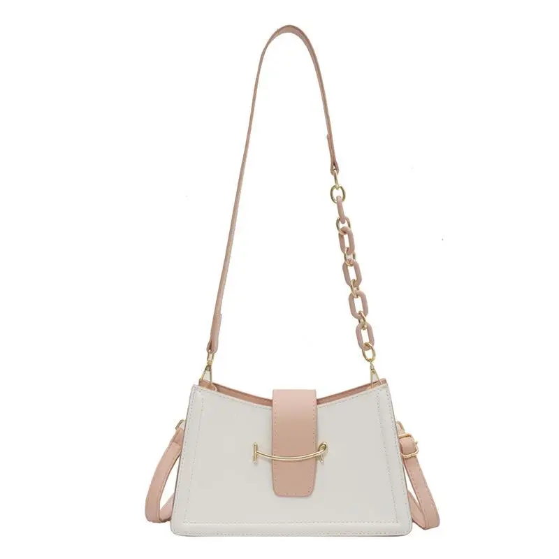 Bags Acrylic Chain Underarm Shoulder for Women 2021 Summer Pu Leather Luxury Brand Designer Handbag Fashion Female Crossbody Bag
Bags Acrylic Chain Underarm Shoulder for Women 2021 Summer Pu Leather Luxury Brand Designer Handbag Fashion Female Crossbody Bag