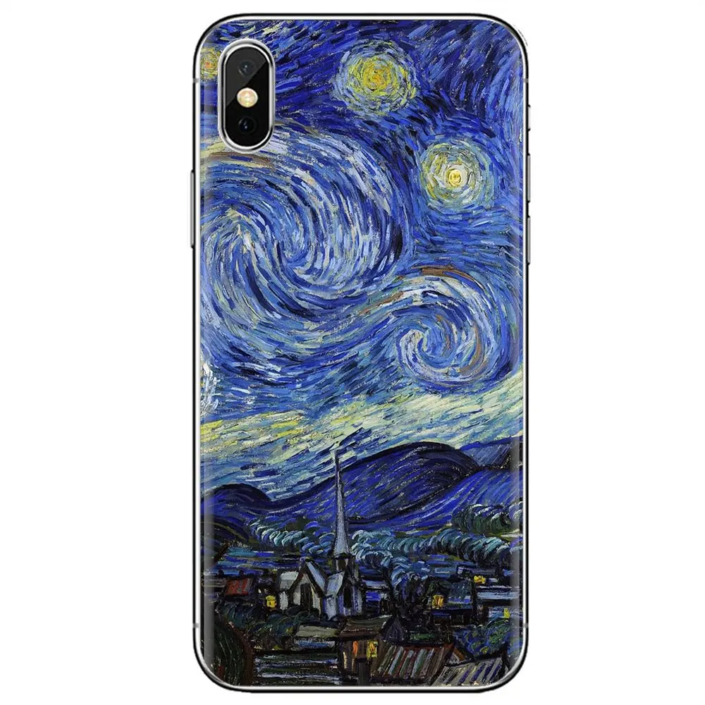 Классический винтажный художественный Рисунок Ван Гога для Samsung Galaxy A10 A30 A40 A50 A60 A70