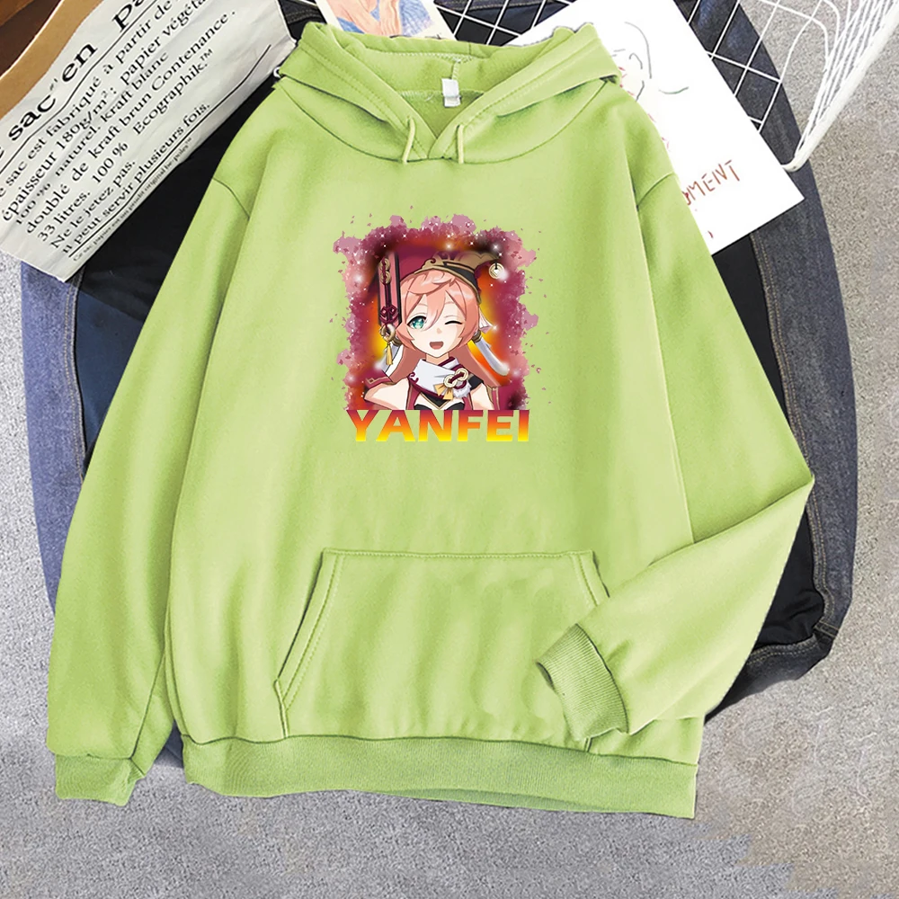 Genshin Impact Hoodies Yan Fei Women Hot Game Autumn Winter Kawaii Clothes Oversized Sweatshirt Unisex Harajuku Casual Pullovers 
Genshin Impact Hoodies Yan Fei Women Hot Game Autumn Winter Kawaii Clothes Oversized Sweatshirt Unisex Harajuku Casual Pullovers