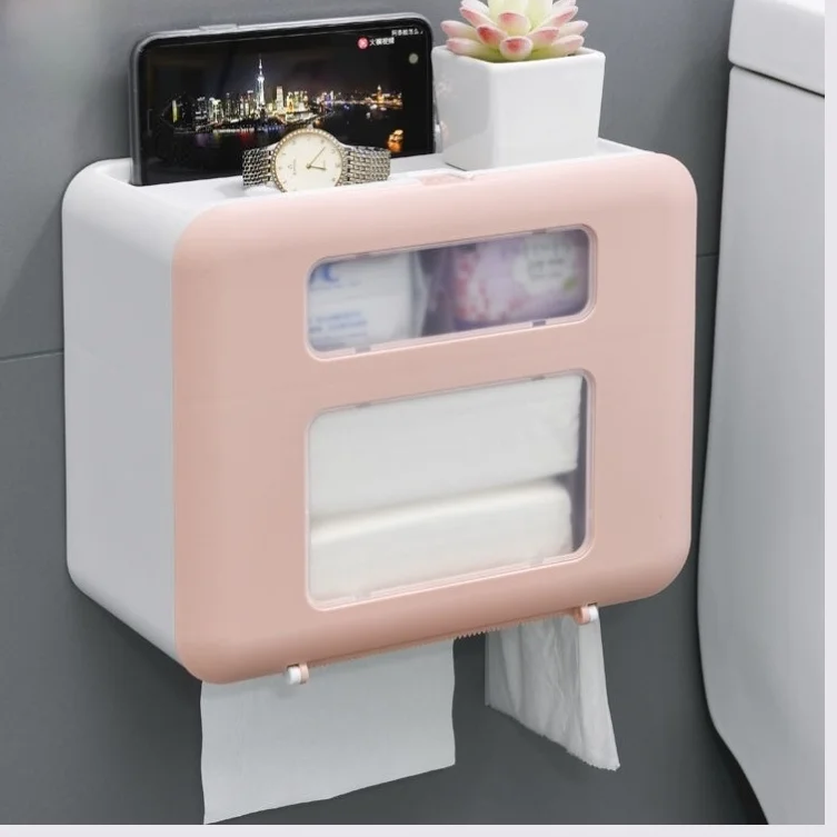 Plastic Toilet Paper Holder Pink Shelf Storage Portable Toilet Paper Holders Wc Tissue Porte Papier Bathroom Products EH60PB
Plastic Toilet Paper Holder Pink Shelf Storage Portable Toilet Paper Holders Wc Tissue Porte Papier Bathroom Products EH60PB