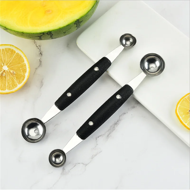Double-headed Melon Spoon Kitchen Tool Stainless Steel Dessert Spoon Goods for The Kitchen Cake Tools Kitchen Accessories.75z
Double-headed Melon Spoon Kitchen Tool Stainless Steel Dessert Spoon Goods for The Kitchen Cake Tools Kitchen Accessories.75z