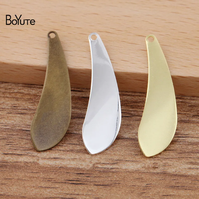 BoYuTe (50 Pieces/Lot) 31*9MM Metal Brass Water Drop Pendant Materials Diy Handmade Jewelry Accessories
BoYuTe (50 Pieces/Lot) 31*9MM Metal Brass Water Drop Pendant Materials Diy Handmade Jewelry Accessories