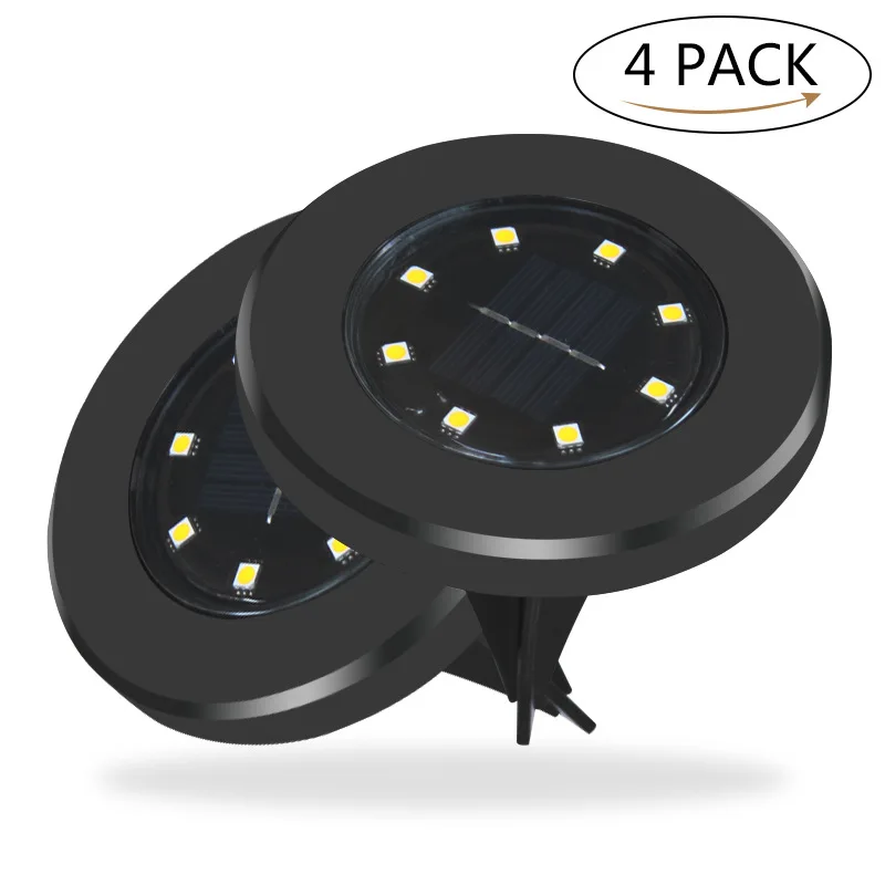 8LED Solar Ground Lights Garden Solar Powered Disk Lights Pathway Deck Light Spotlight Buried Solar led Lamp Garden Decoration
8LED Solar Ground Lights Garden Solar Powered Disk Lights Pathway Deck Light Spotlight Buried Solar led Lamp Garden Decoration