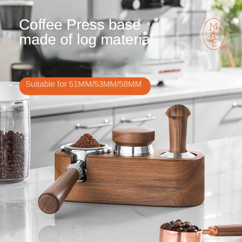 Coffee press holder Handle holder solid wood powder hammer cloth powderer 58 powder presser 51mm coffee machine handle base
Coffee press holder Handle holder solid wood powder hammer cloth powderer 58 powder presser 51mm coffee machine handle base