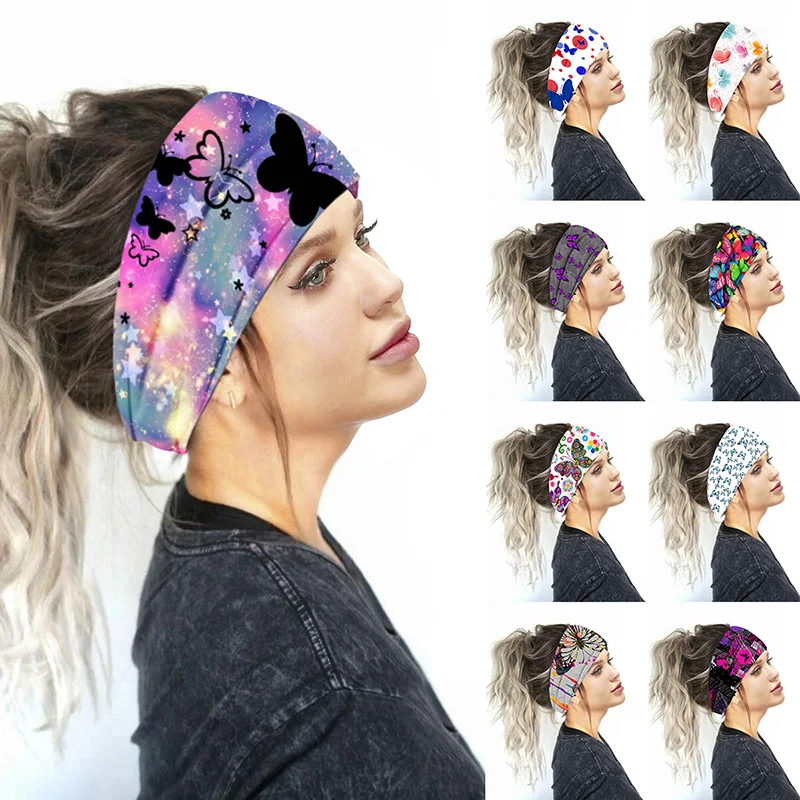 2020 Floral Print Turban Knot Headwrap Sports Elastic Yoga Hairband Fashion Cotton Fabric Wide Headband For Women Hair
2020 Floral Print Turban Knot Headwrap Sports Elastic Yoga Hairband Fashion Cotton Fabric Wide Headband For Women Hair