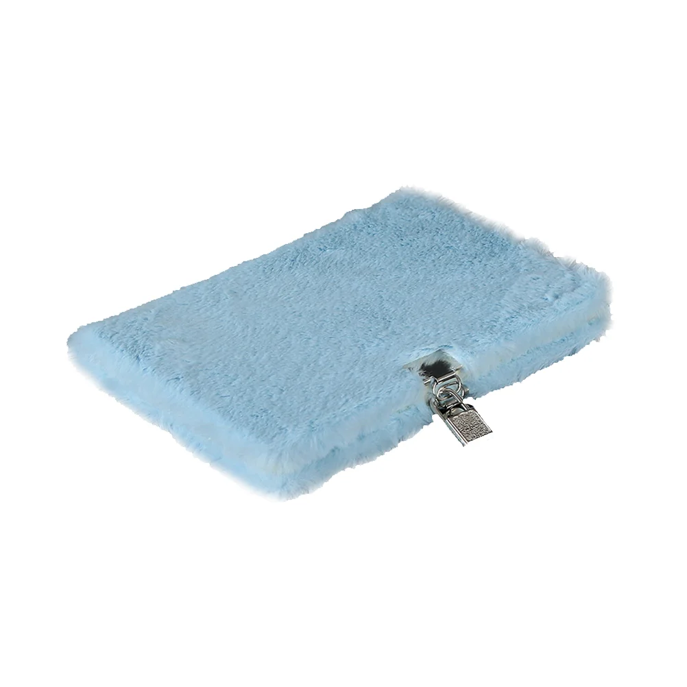 Модный плюшевый блокнот A5, оригинальный планер, блокнот (Небесно-голубой) 
Модный плюшевый блокнот A5, оригинальный планер, блокнот (Небесно-голубой)